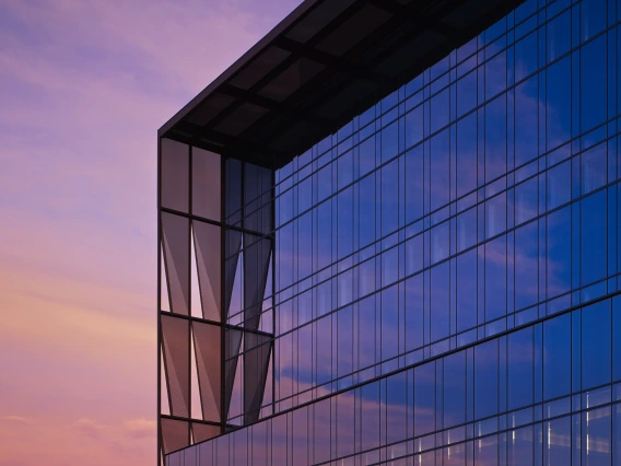 Arizona Cancer Center at sunset